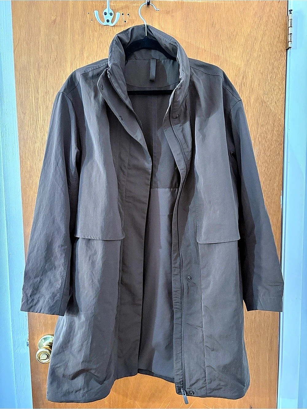 lululemon Always Effortless Long Jacket Brown Medium Like New